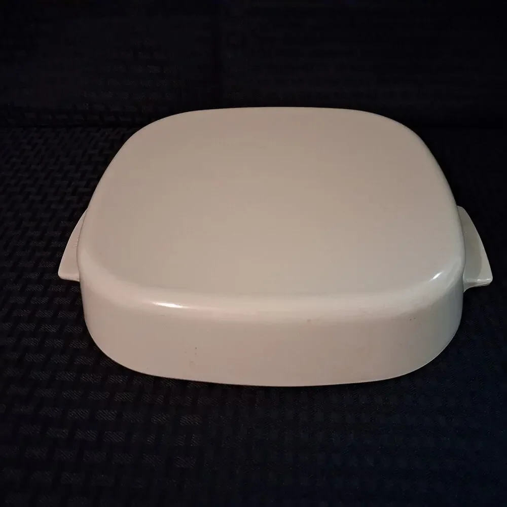 Corning Ware A-10-B 2.5L Casserole Baker Sandstone Beige Vintage